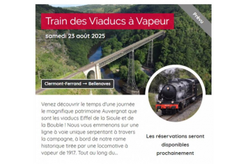  Train Vapeur Auvergne